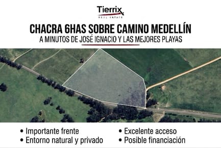 VENTA CHACRA CAMINO MEDELLÍN 6 HECTÁREAS ÚNICAS