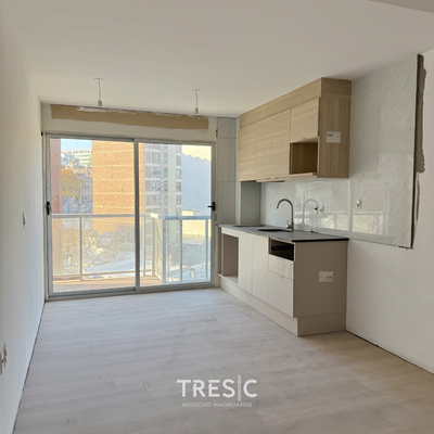 Venta de Apartamento Monoambiente con Terraza y Parrillero a Estrenar en Cordón