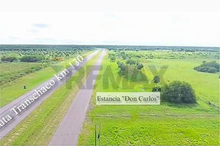 VENTA ESTANCIA SOBRE RUTA TRANSCHACO KM 130