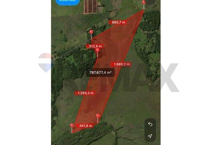 TERRENO RURAL DE 770.000 M2 ZONA 25 DE DICIEMBRE - SAN PEDRO EN VENTA