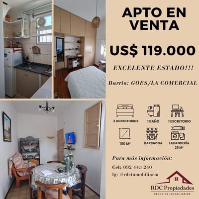 ¡¡¡EXCELENTE OPORTUNIDAD,3 DORM, ESCRITORIO, PARRILLERO TECHADO!!!