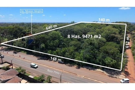 TERRENO DE 89.471 M2 SOBRE PY01 - CORONEL BOGADO EN VENTA