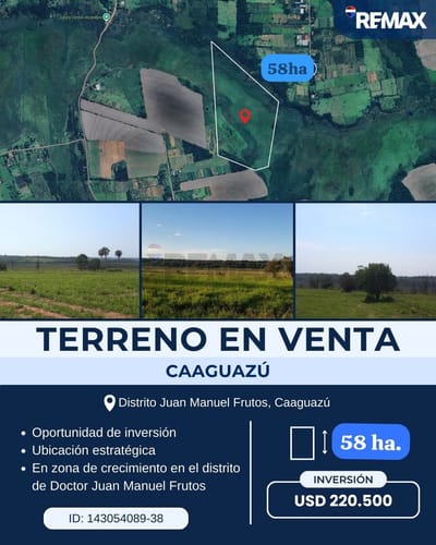 Vendo Hectareas en Caaguazu