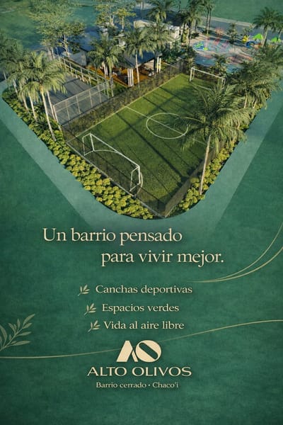 VENDO TERRENO EN BARRIO CERRADO ALTO OLIVOS