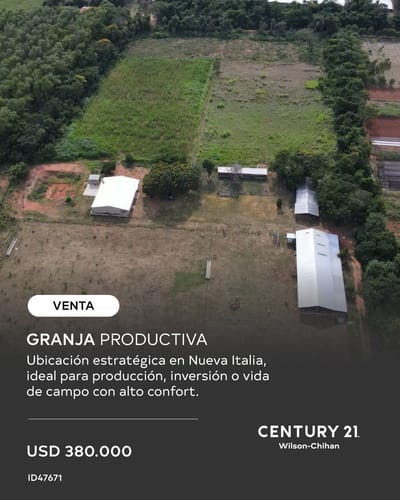 GRANJA PRODUCTIVA EN VENTA. ID 47671