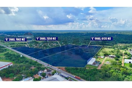 TERRENO ESTRATÉGICO DE 9,6 HA SOBRE ACCESO SUR – YPANÉ