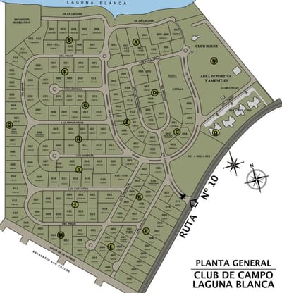 Terreno en Venta en Barrio Laguna Blanca, La Barra