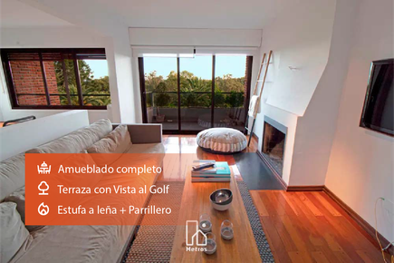 Venta Apartamento 2 dormitorios Amueblado Golf - Vista al Golf y al mar! + Garaje