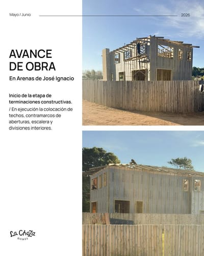 Arenas de José Ignacio. Casa a estrenar amoblada llave en mano desde usd 2700 x m2