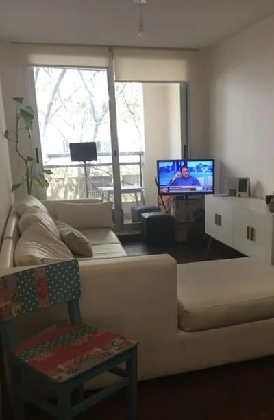 ALQUILER EN POCITOS, 1 DORMITORIO, 2 BALCONES, FRENTE Y CONTRA FRENTE, COCHERA, LAVADERO