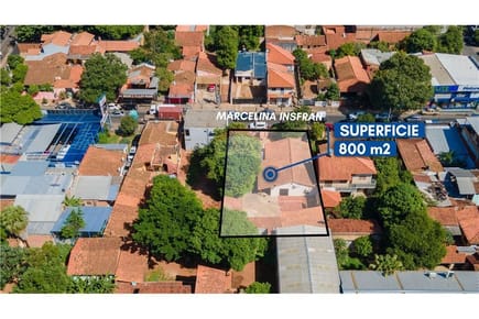 VENDO 800 M2 EN EL CENTRO DE SAN LORENZO