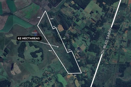 62 Hectareas en Itapua, Cnel Bogado