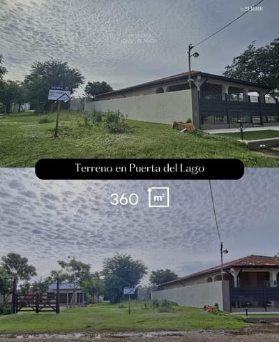 ¡Exclusivo Terreno en Puerta del Lago! A solo dos cuadras del lago.