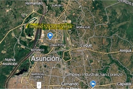 Terreno-Venta-Ana Chávez, Loma Pytá, Asunción
