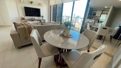 Vendo departamento amoblado de 2 dormitorios en barrio Villa Morra - Asunción