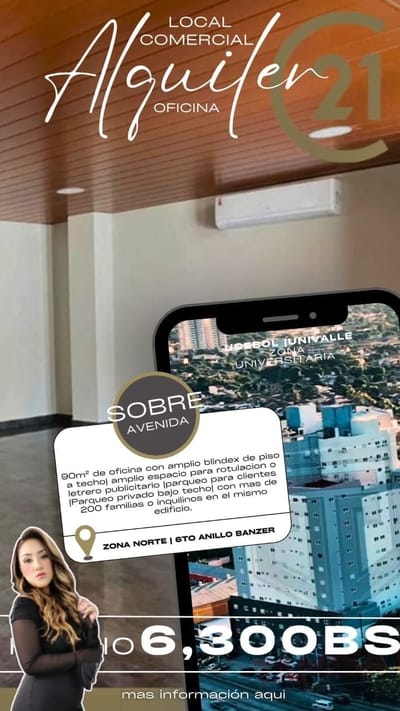 Local Comercial en alquiler sobre avenida