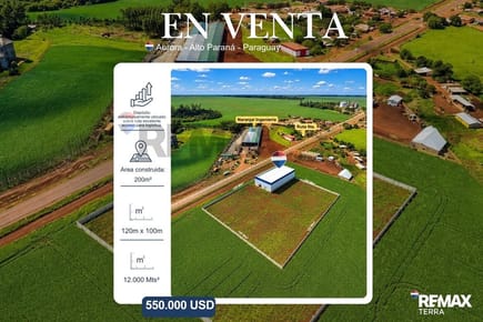 VENDO DEPOSITO EN SANTA RITA- ALTO PARANA