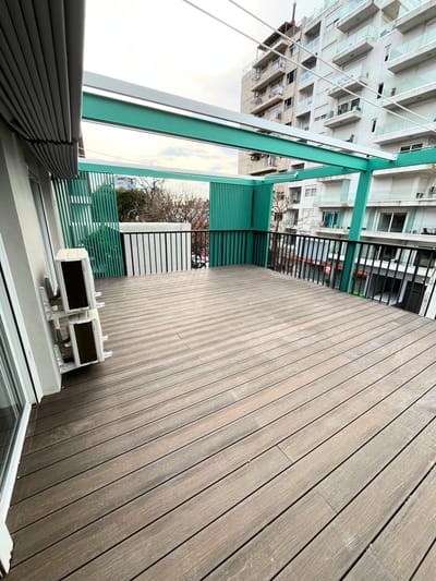 Apartamento a estrenar de 1 dormitorio con gran terraza y garage