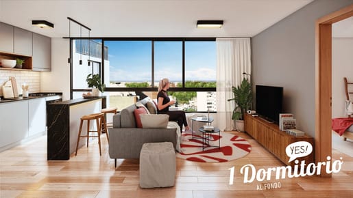 VENTA APARTAMENTO UN DORMITORIO PUNTA CARRETAS ESTRENA 3/2027
