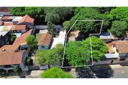 Vendo terreno sobre oleary en pleno centro de asuncion