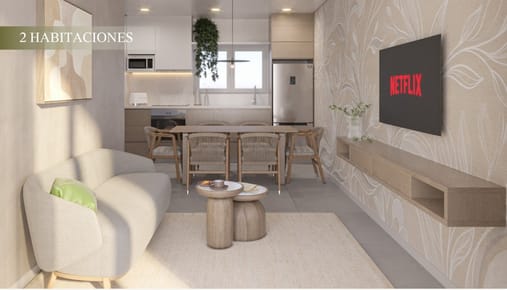 Departamento de 2 Dormitorios en Alturas, En pozo en el Corazón de Villa Morra.