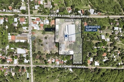 TERRENO DE +1 HECTÁREA CON DEPOSITOS INDUSTRIALES EN VILLA HAYES EN VENTA