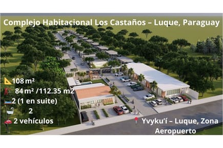 Casa-Venta-Yvyku´i, Yukyry, Luque, Central