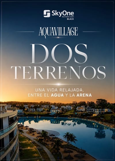 Terreno en AQUAVILLAGE