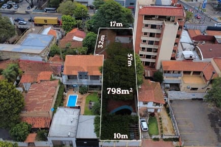 TERRENO DE CALLE A CALLE EN VILLAMORRA EN VENTA (798 M2)