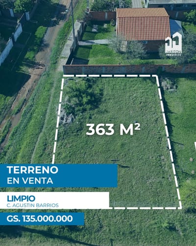 ? Terreno en esquina en venta en Limpio ?