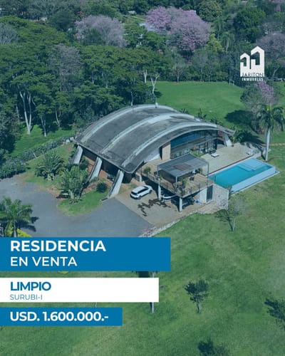 Residencia Premium en Venta – Exclusividad, amplitud y confort en Surubi-í
