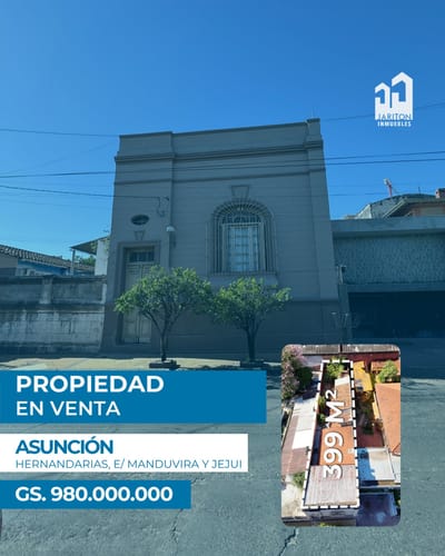 Amplia casona estratégica en venta | Hernandarias, entre Manduvira y Jejui