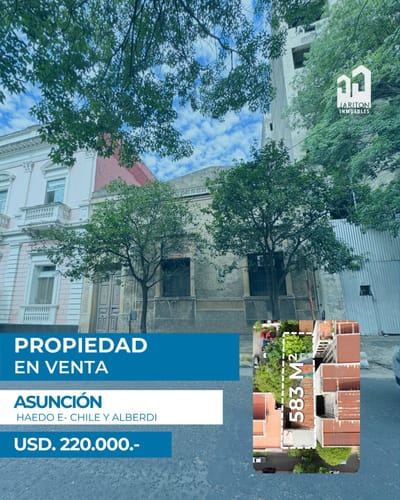 Propiedad estratégica en venta | Casco Histórico de Asunción