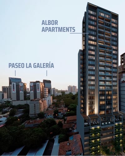 Alquilo departamento a estrenar en Asunción, Barrio Las Lomas