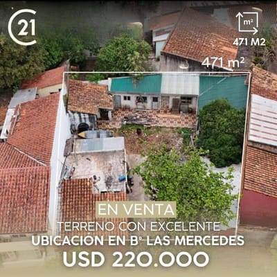 Vendo terreno con excelente ubicación en Las Mercedes - Asunción