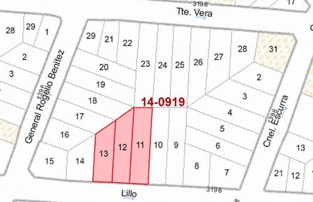 OPORTUNIDAD DE 3 PROPIEDADES EN YKUASATY SOBRE LILIO A PRECIO DE TERRENO 1.878m2 EN EXCLUSIVA