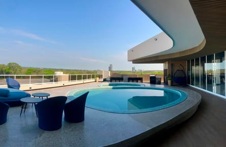 En Alquiler Monoambiente Amoblado en Sky Magnolia