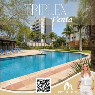 VENDO DEPARTAMENTO TRIPLEX CON 4 DORMITORIOS EN CONDOMINIO CERRADO MORAVIA LAGUNA GRANDE