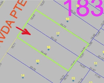 Se vende terreno de 600 m² sobre Avenida Perón - Lambaré