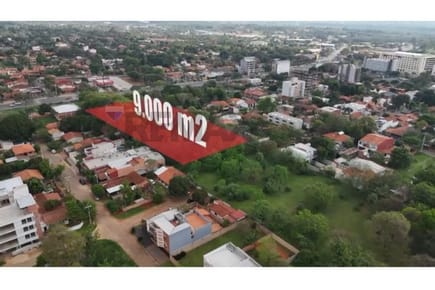 AMPLIO TERRENO EN ZONA CONMEBOL - LUQUE EN VENTA (9.000 M2)