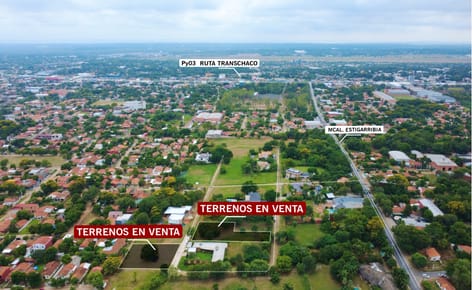 VENDO 5 TERRENOS EN BARRIO EXCLUSIVO EN MRA