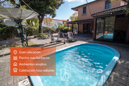 Venta Casa Parque Batlle 4 dormitorios - Gran Jardín y Piscina + Barbacoa - 2 Gjes