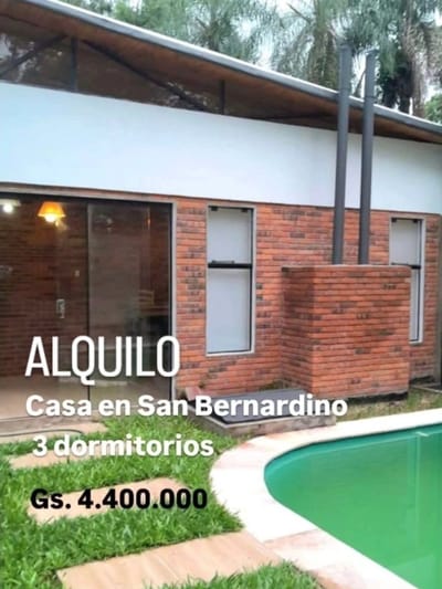 ALQUILO CASA EN SAN BERNARDINO