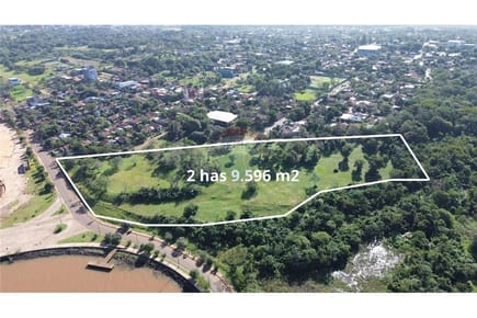 TERRENO/PLAYA DE CASI 3 HECTÁREAS EN ENCARNACIÓN EN VENTA