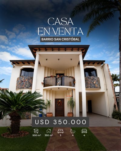 CASA DE 3 DORMITORIOS EN BARRIO SAN CRISTOBAL 