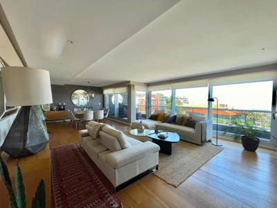 Alquiler exclusivo apartamento sobre la Rambla de Pocitos con vista a la bahía | 3 dormitorios y garage