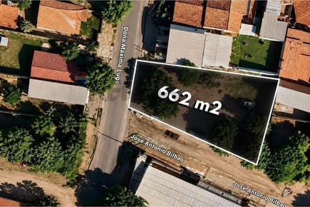 En venta terreno en esquina - Loma Pytã, Asuncion - VM