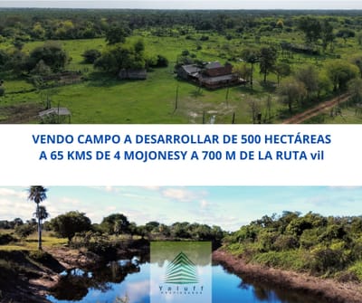 Venta de Campo de 500 Hectáreas en Villeta – Apoyo Industrial con Vertido a Cauce y Cercano a Ruta
