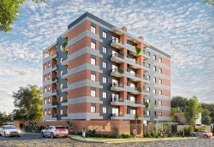 Edificio Sole zona Cit, en Luque. Deptos en pozo desde 50.500dls
