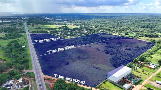 Inportante terreno de 16 hectareas sobre Acceso Sur